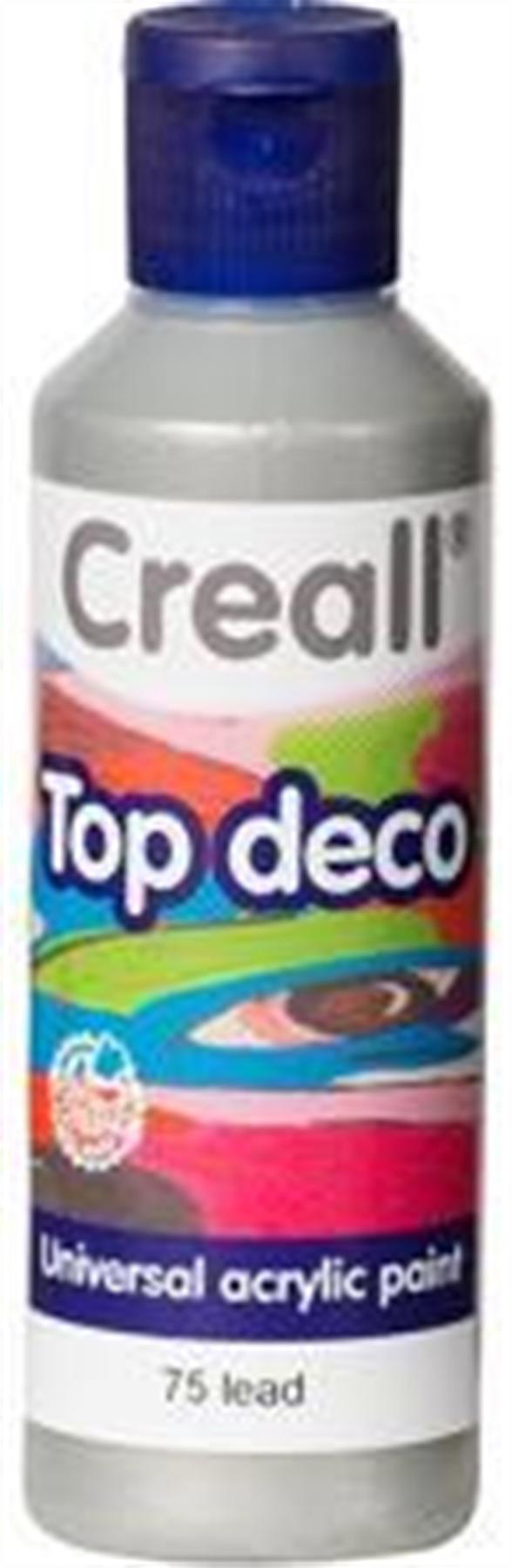 Creall Top Decodekor Boyası 80ml 75 Kurşun