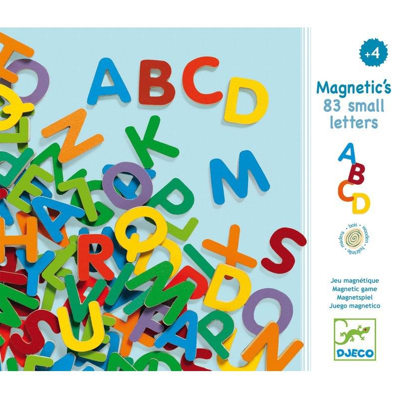 Djeco Mıknatıslı Oyunlar - 83 Small Magnetic Letters