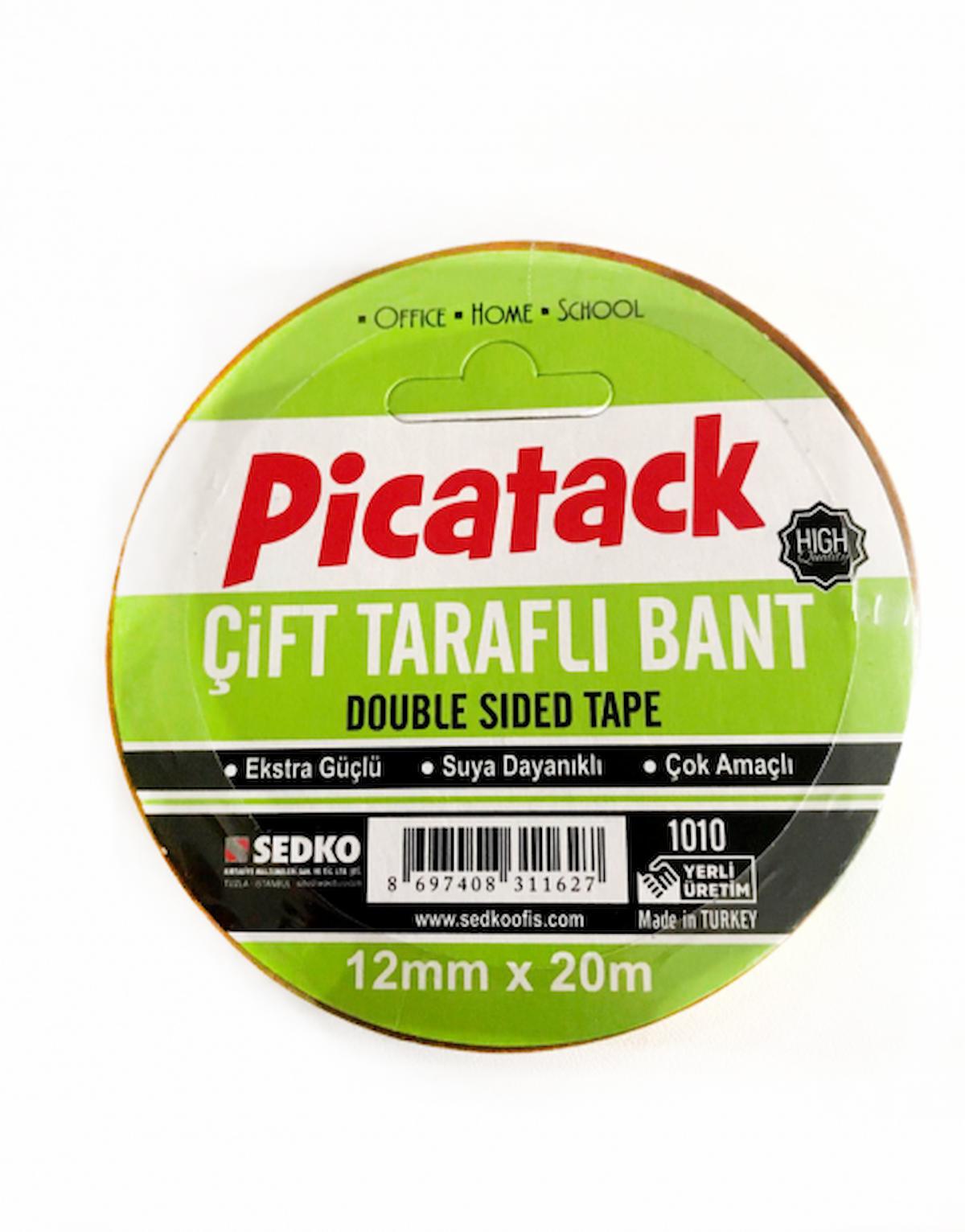 Picador Çift Taraflı Kağıt Bant 12mm X 20