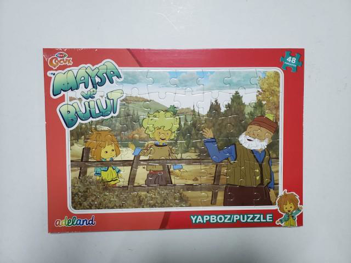 Adeland Trt Çocuk Maysa ve Bulut 48 Parça Yapboz (Puzzle)