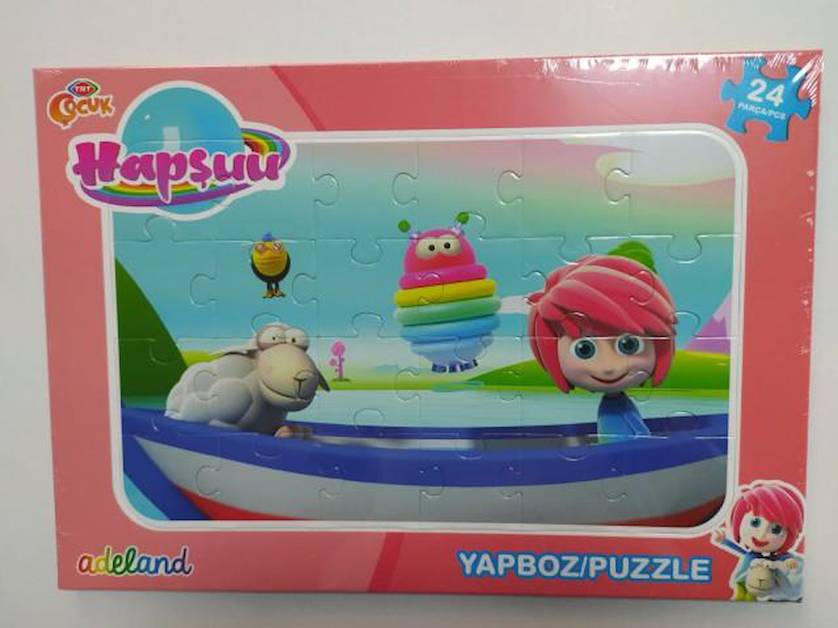 Adeland Trt Çocuk Hapşuu 24 Parça Yapboz (Puzzle)