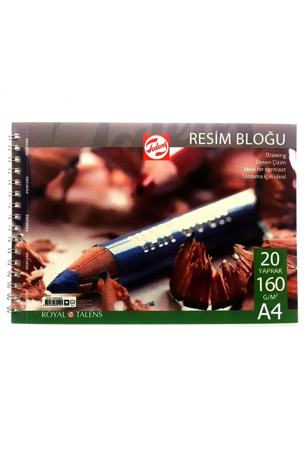 Talens Resim Bloğu 20 Yaprak 160gr A4