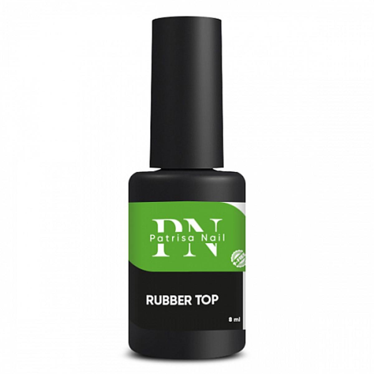 Rubber Top Coat 8 ml Wipe