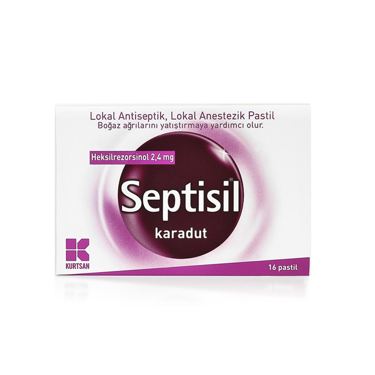 Septisil Karadut 16 Pastil