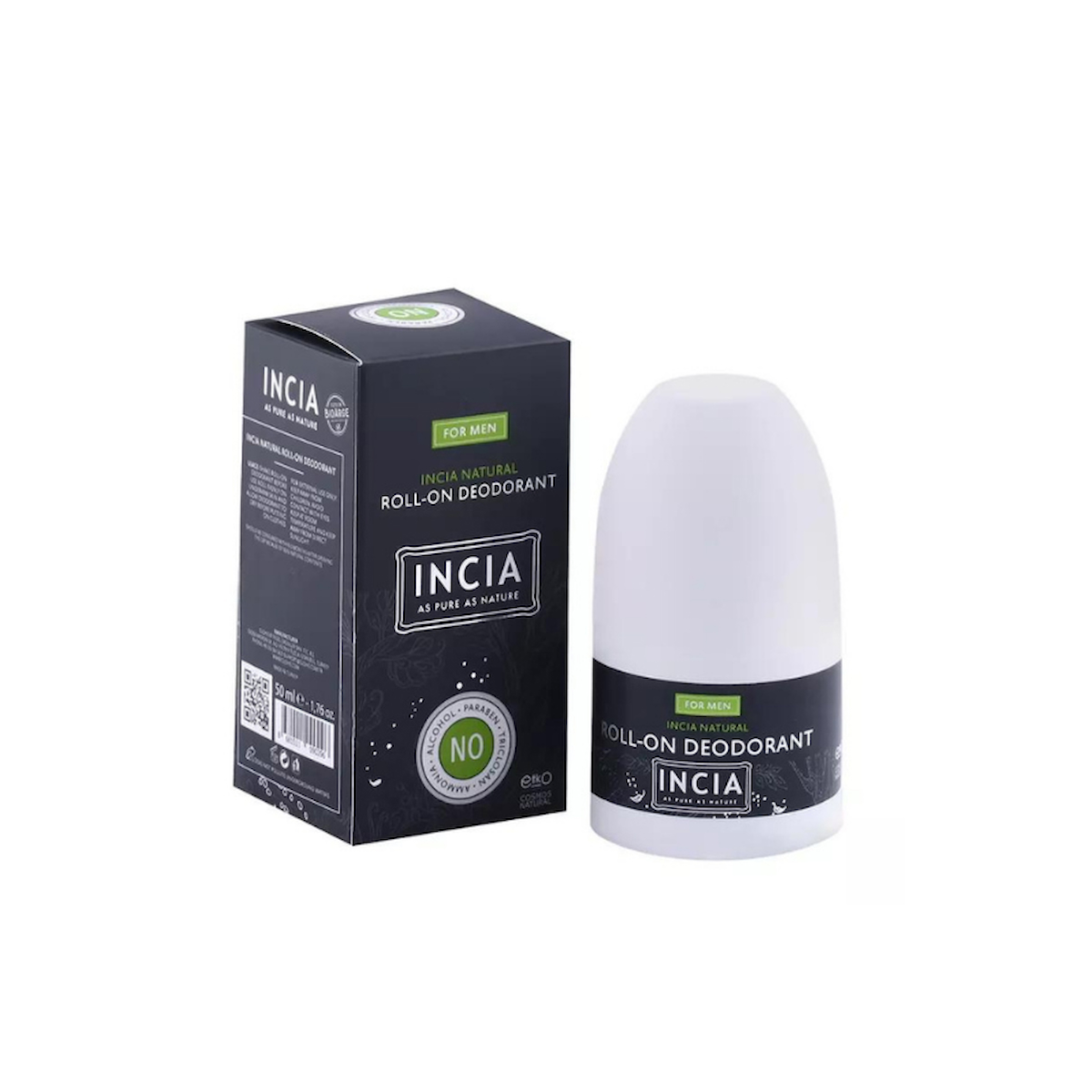 Incia Doğal Roll-on Deodorant For Men 50 ml