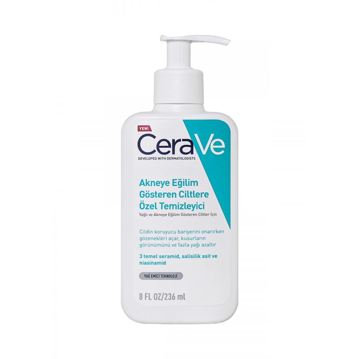 Cerave Akneye Eğilimli Ciltlere Özel Temizleyici 236 ml K35600