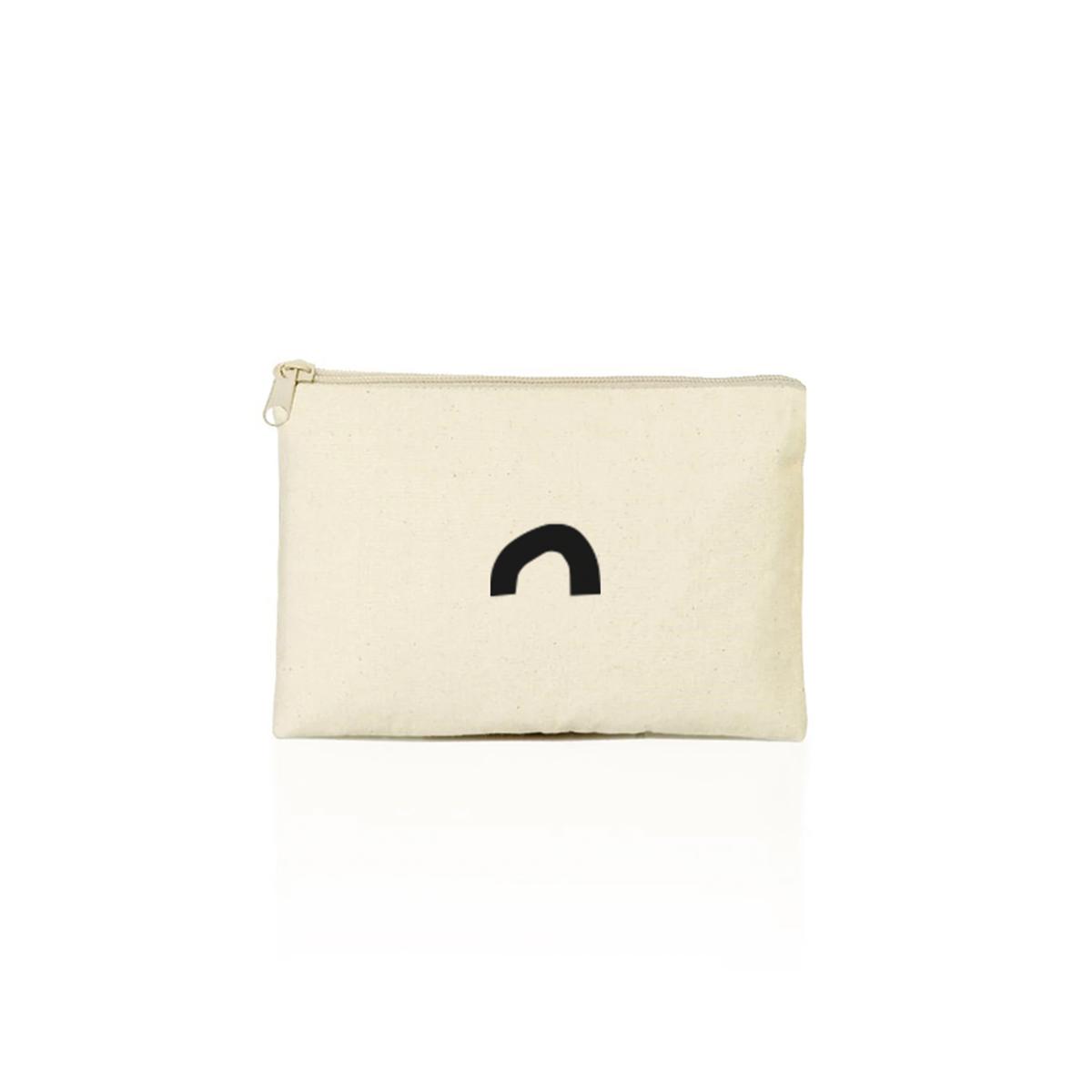 Arch Baskılı Clutch Makyaj Çantası