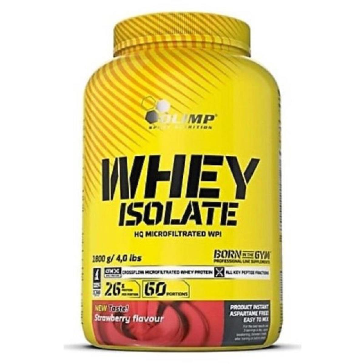 Olimp Whey Isolate Protein Çilek 1800 gr