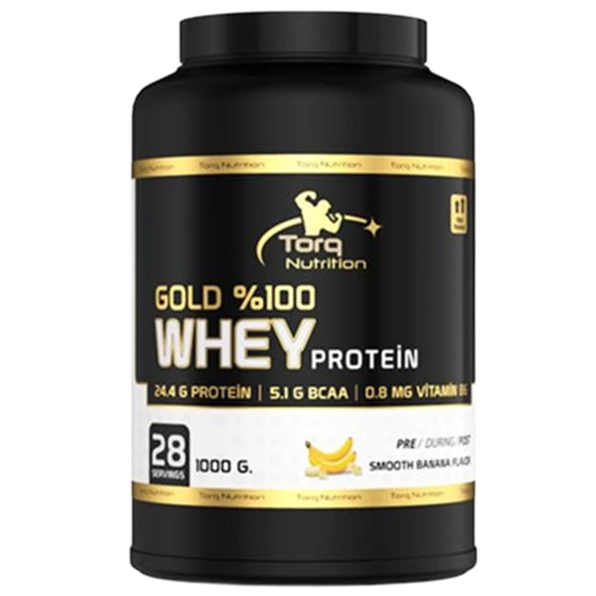 Gold Whey Muz Aromalı 1000 gr