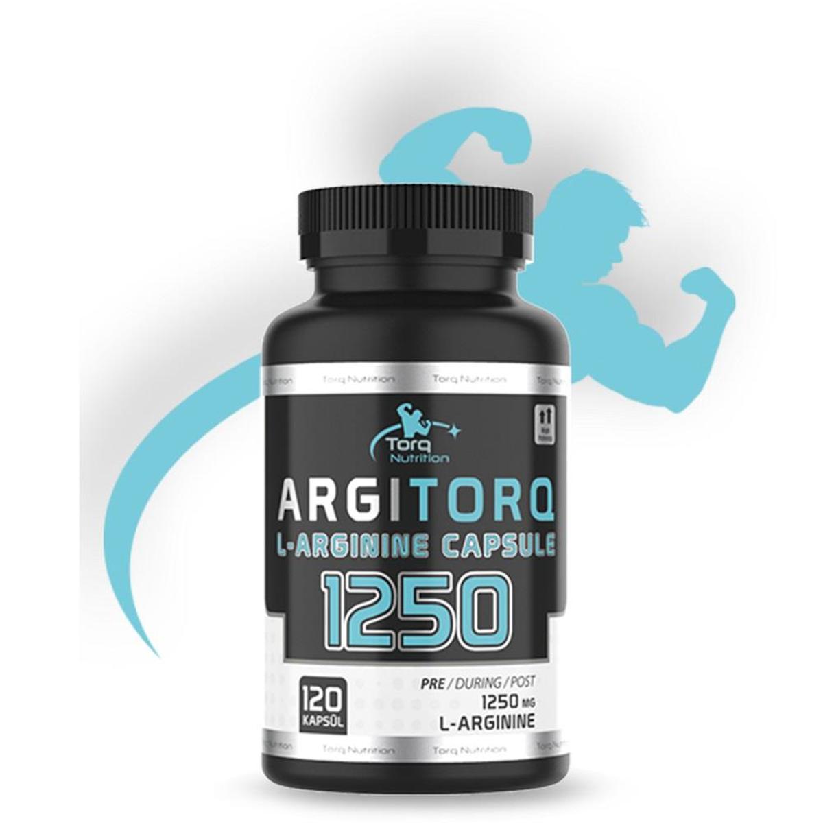 Torq Nutrition Argitorq L-Arginine Capsule 1250 mg 120 Kapsül