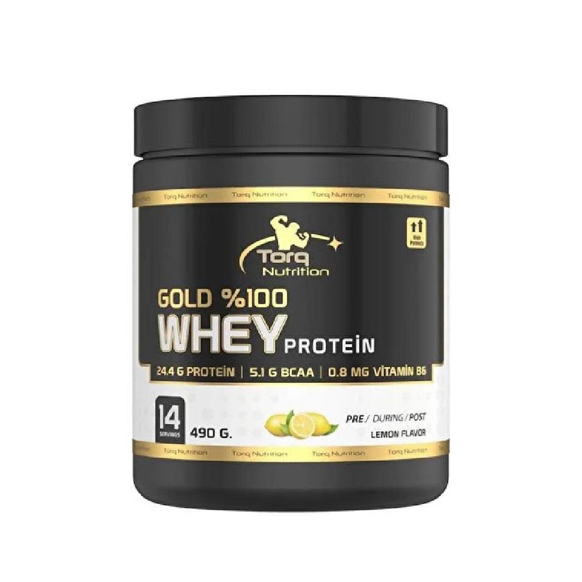 Gold Whey Protein Limon Aromalı 490 gr