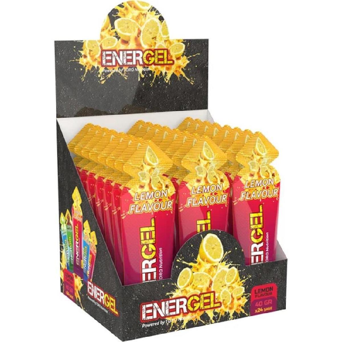 Torq Nutrition Energel Limon Aromalı Enerji ve Performans Jeli 40 gr 24 Adet