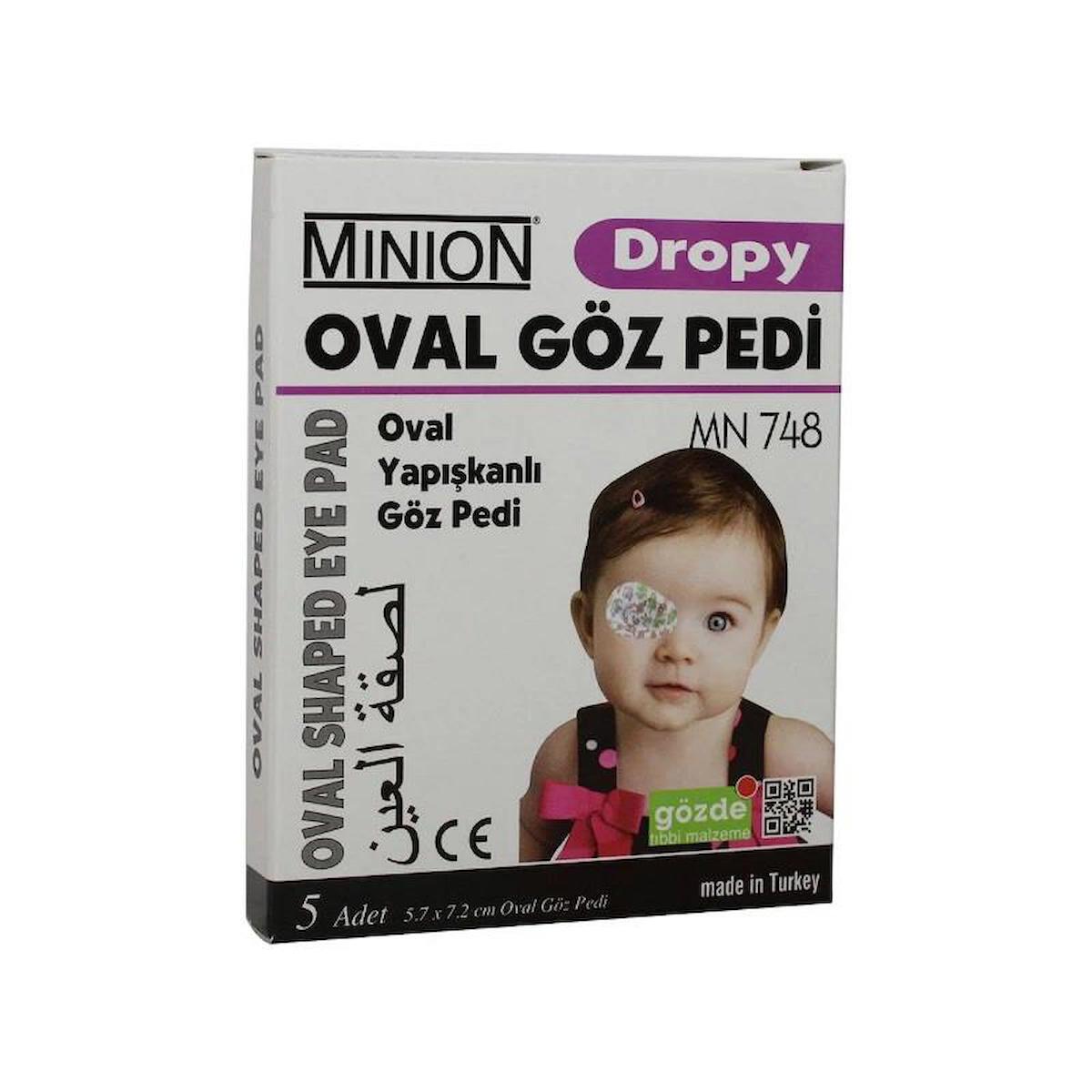 Minion Dropy Göz Pedi Çocuk 5'li