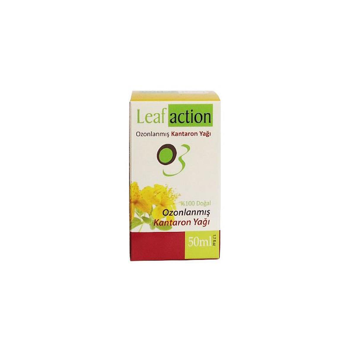 Leaf Action Ozonlanmış Kantaron Yağı 50 ml