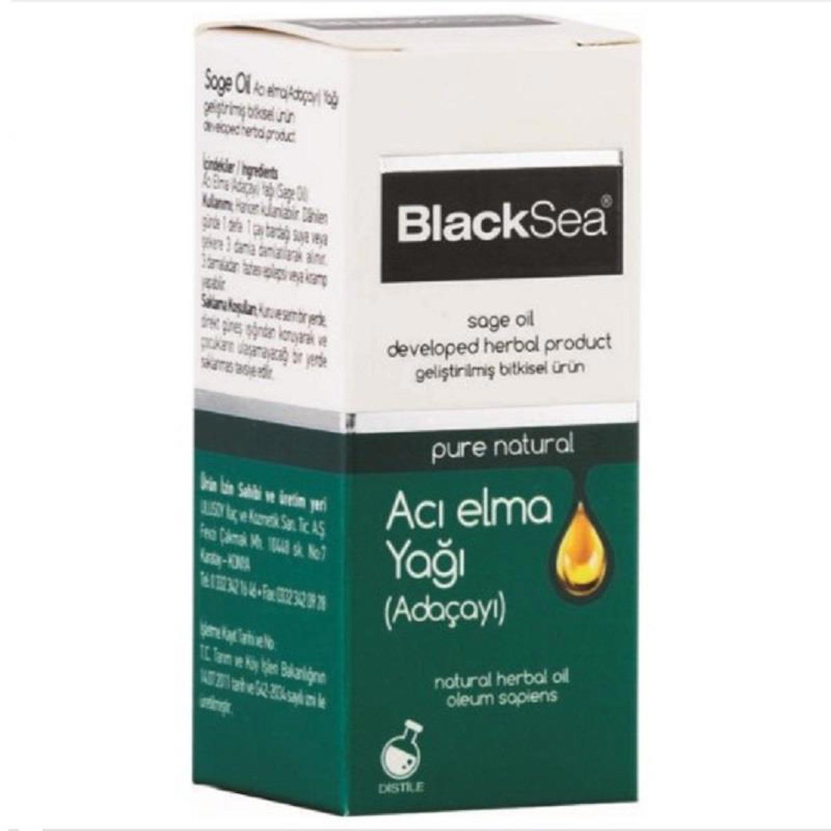 Black Sea Acı Elma Yağı (Adaçayı) 20 ml