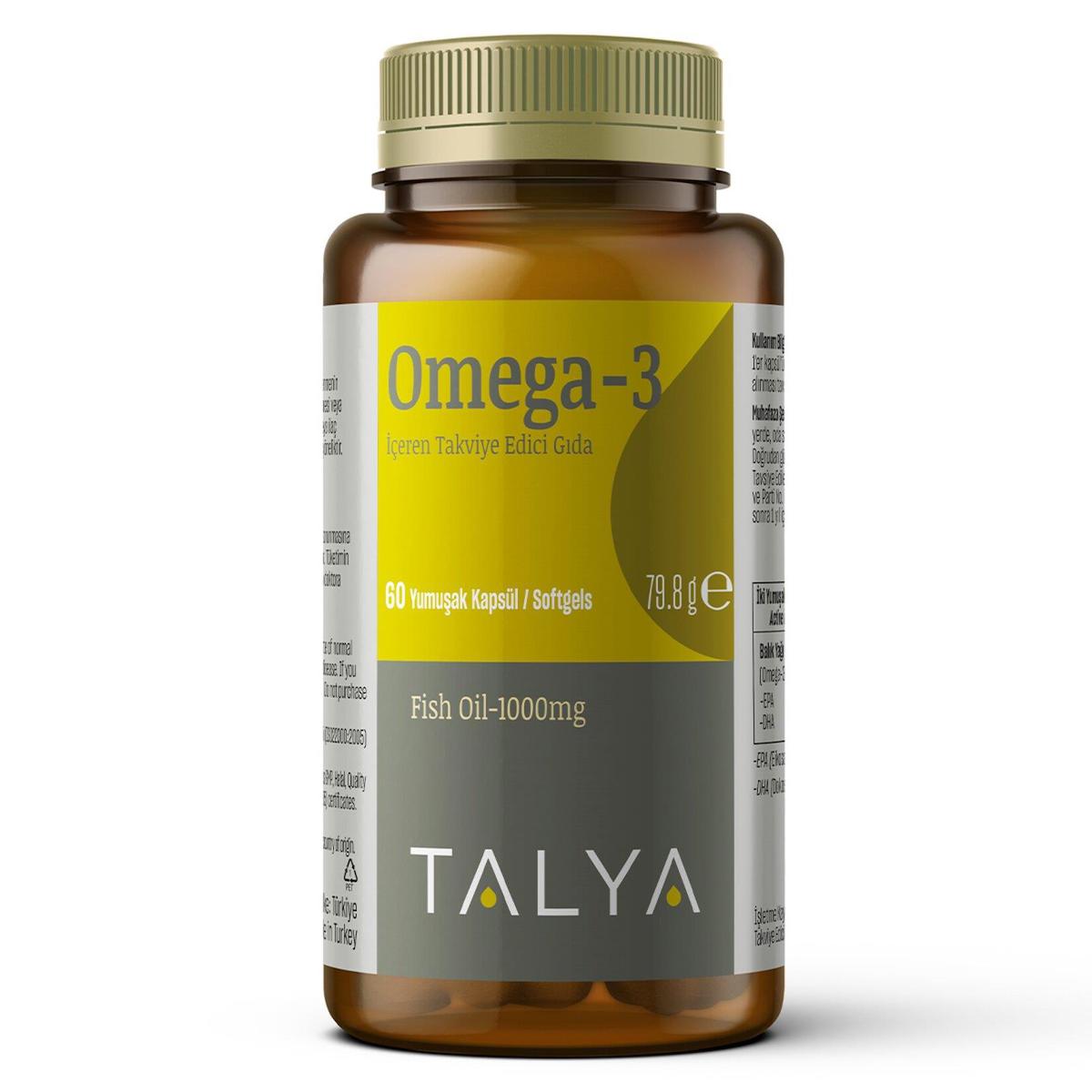 Talya Omega 3 60 Kapsül