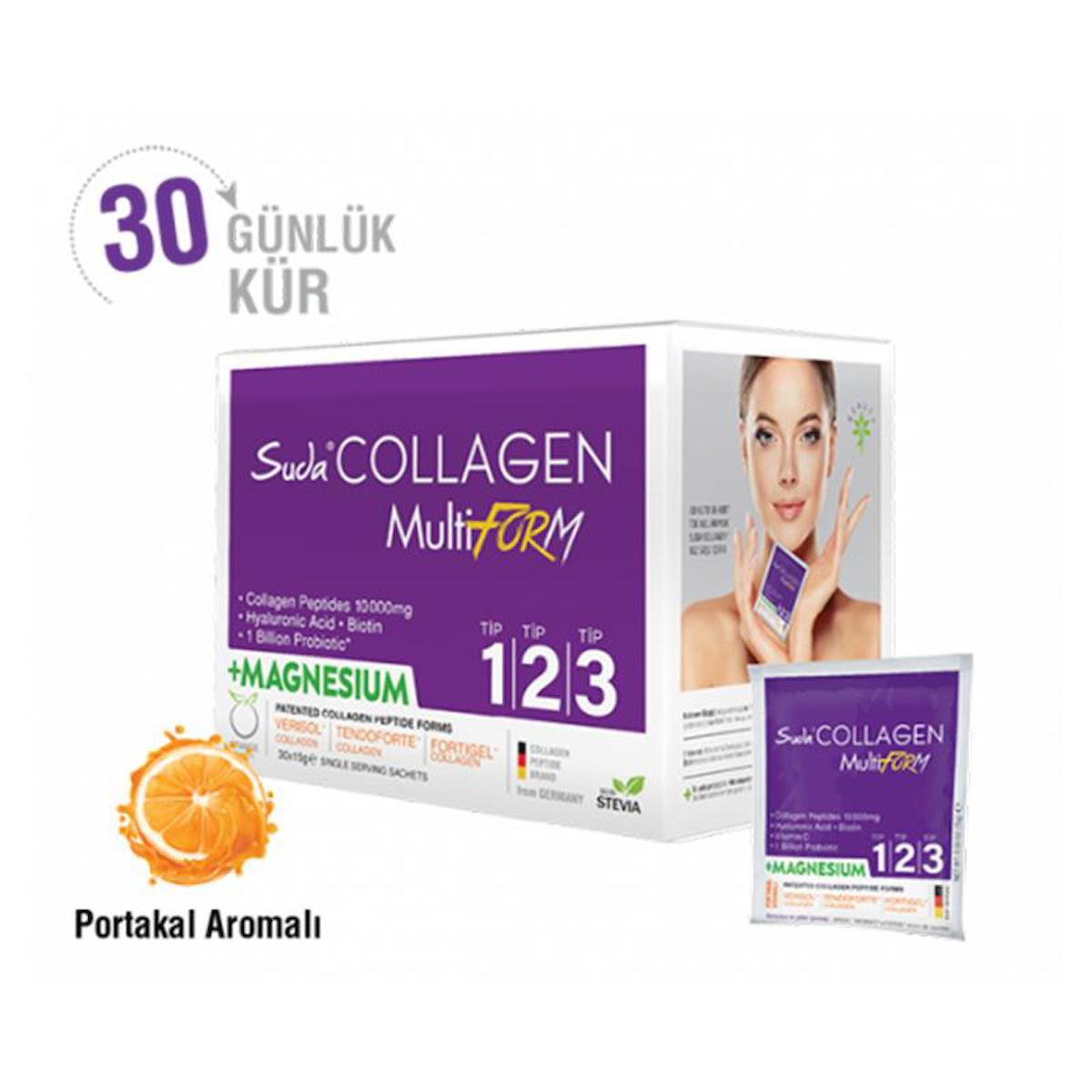 Suda Collagen Multiform Portakallı 30 Shot