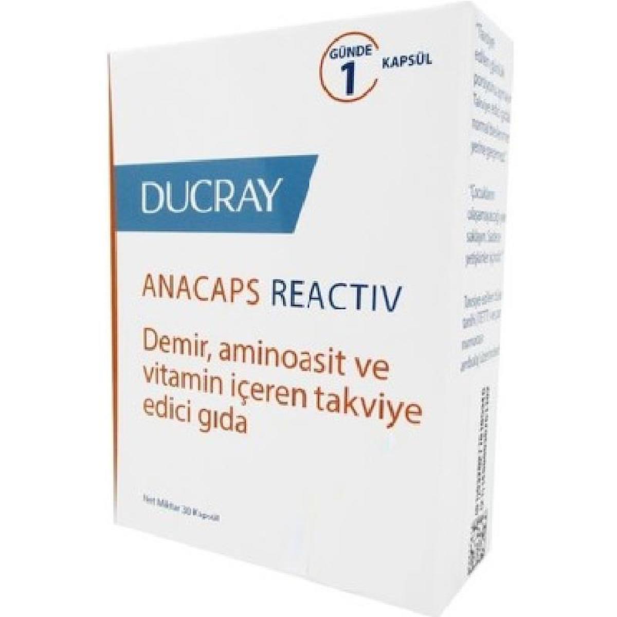 Ducray Anacaps Reactiv 30 Kapsül