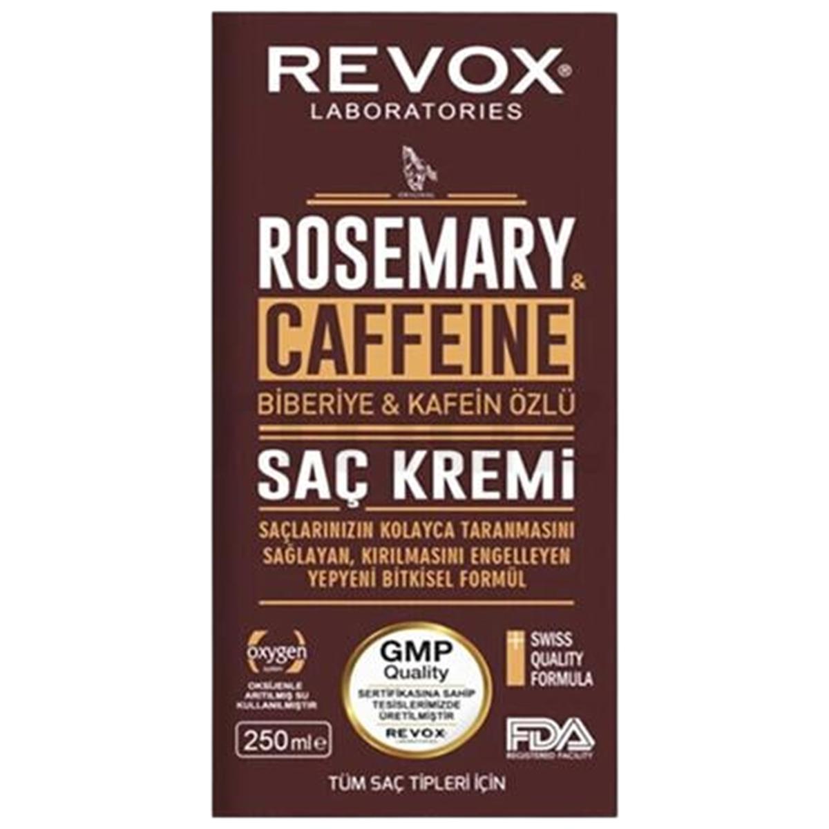 Revox Biberiye ve Kafein Özlü Saç Kremi 250 ml