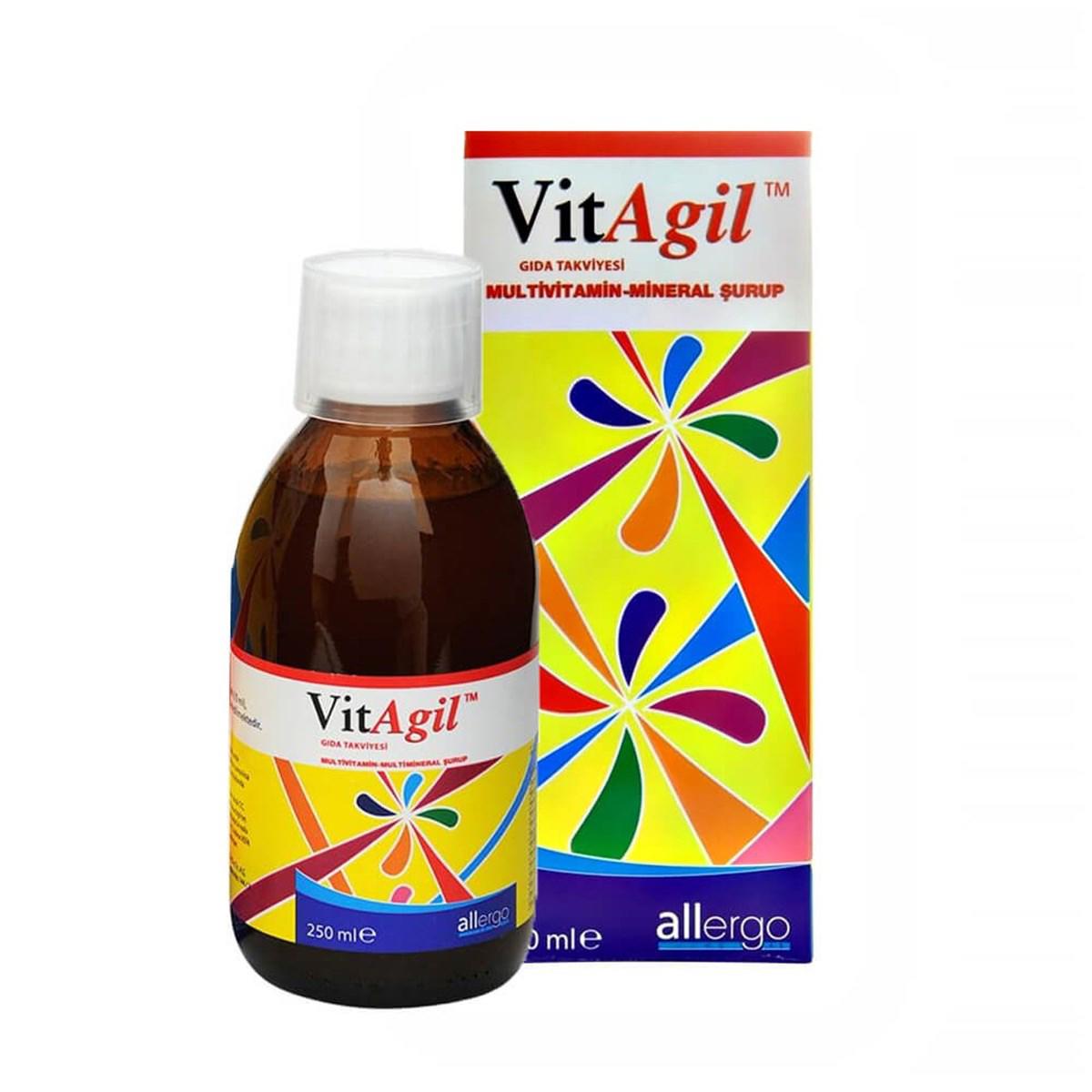 Vitagil Multivitamin Mineral Şurup 250 ml