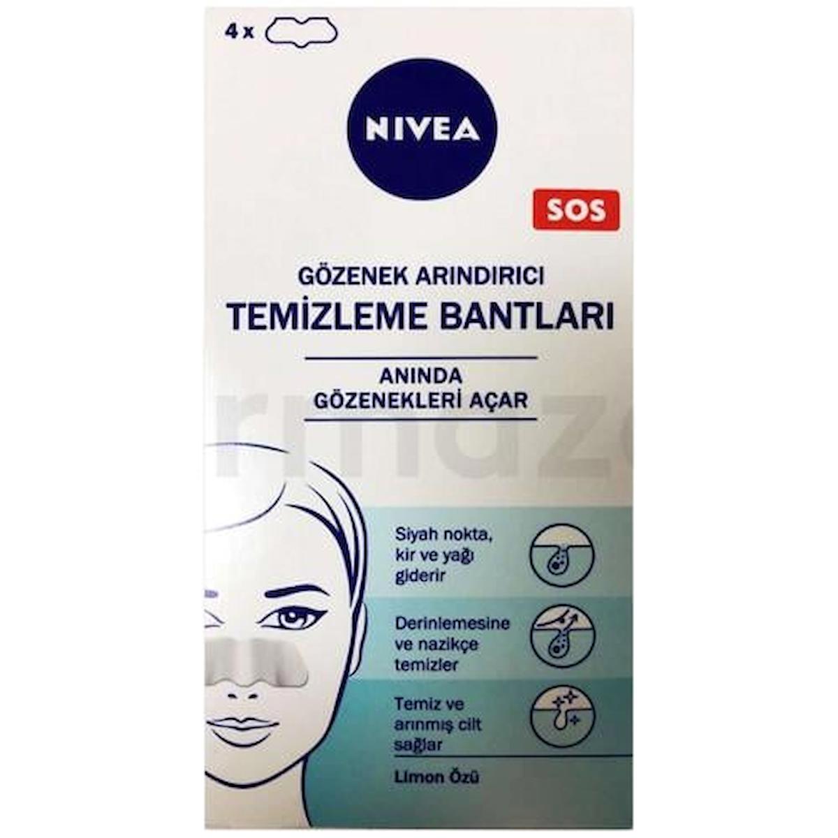 Nivea Gözenek Arındırıcı Temizleme Bantları 4'lü