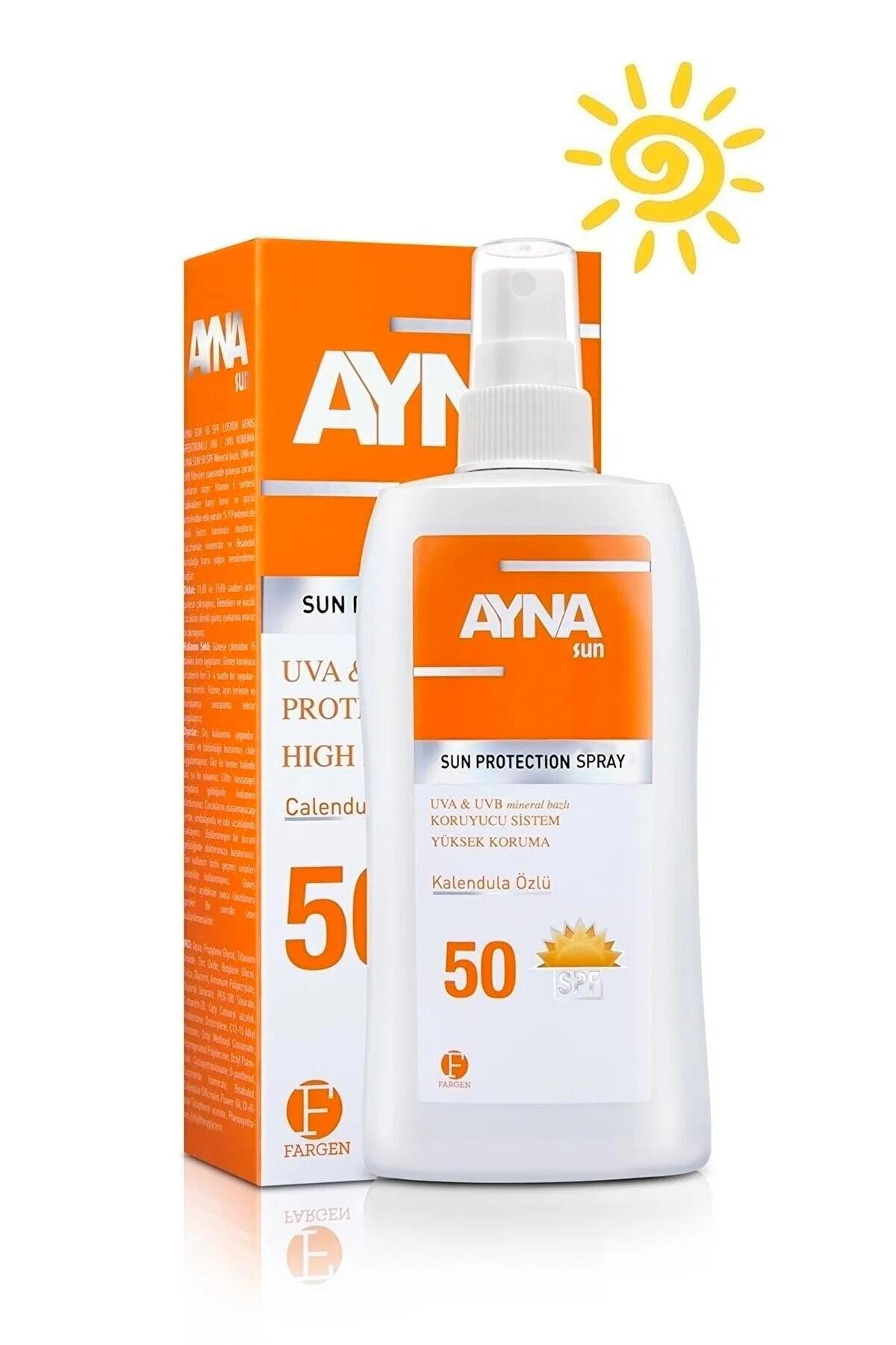 Ayna Sun Güneş Koruyucu Sprey SPF50 200 ml