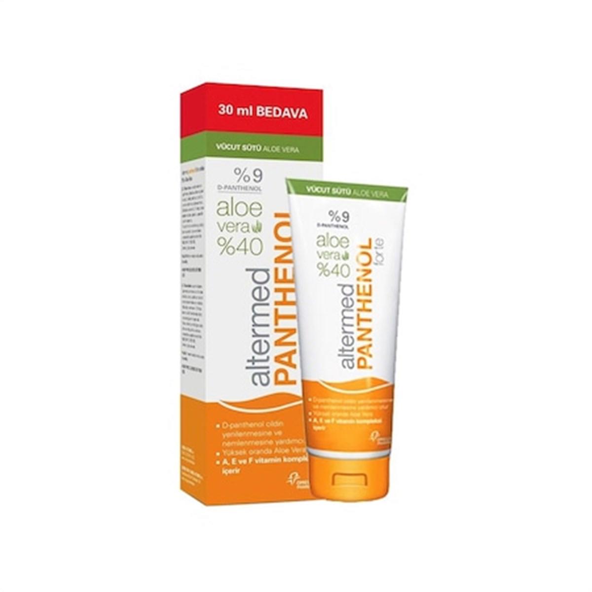 Altermed %9 Panthenol Forte Vücut Sütü 230 ml