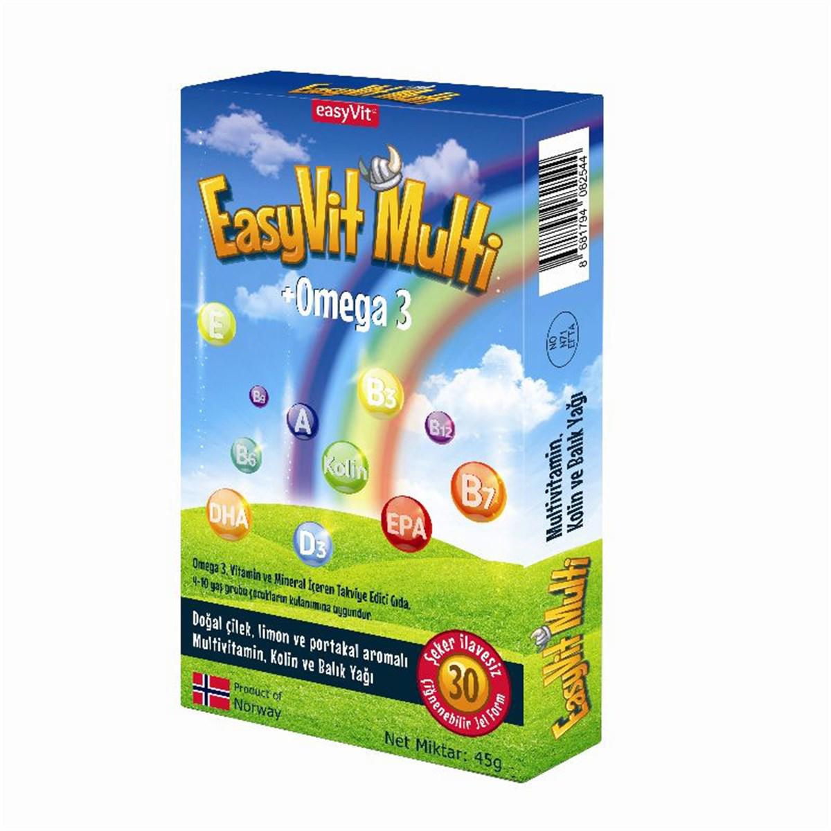 EasyFishoil Multi 30 Jel Tablet