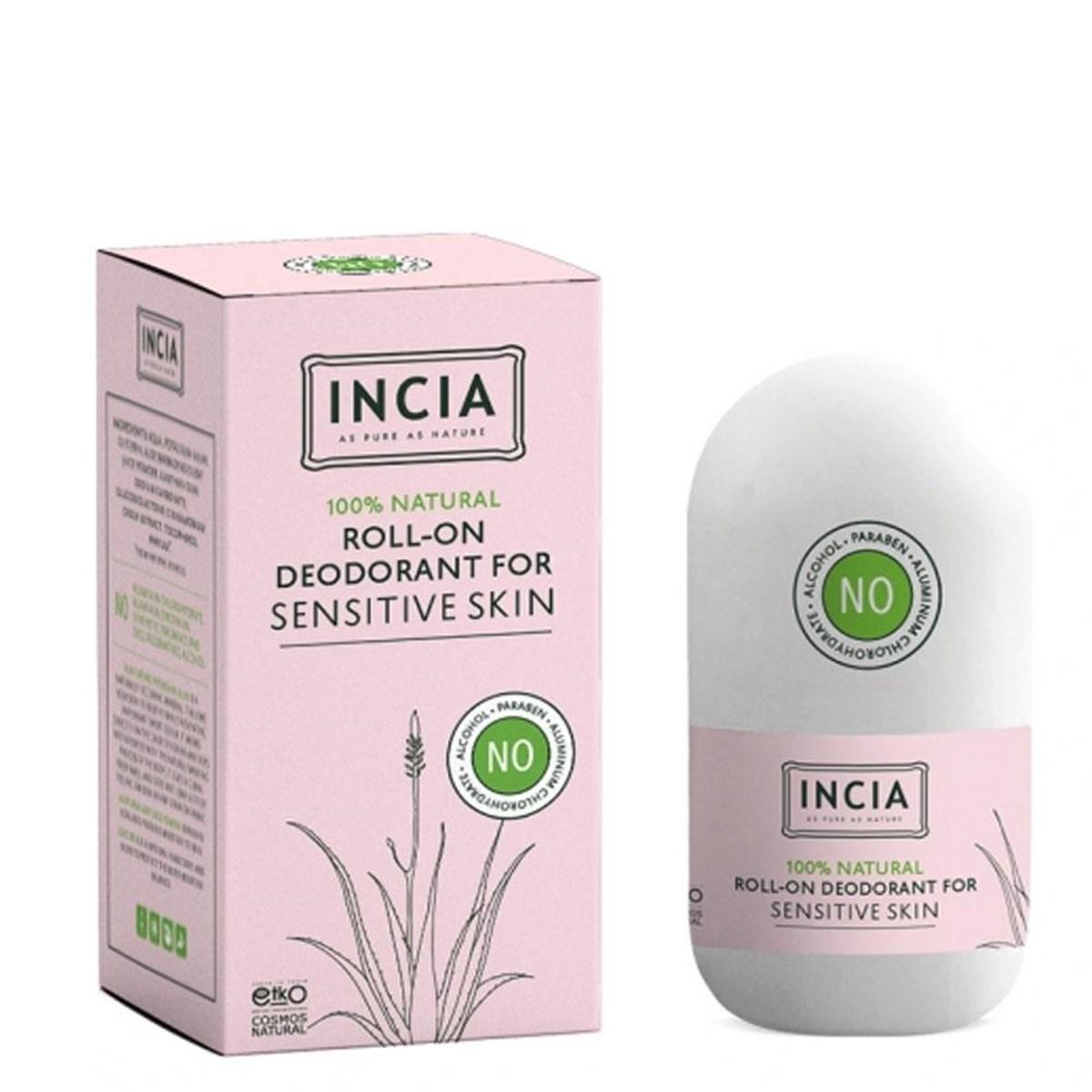 Incia Doğal Roll-On Deodorant Sensitive Skin 50 ml