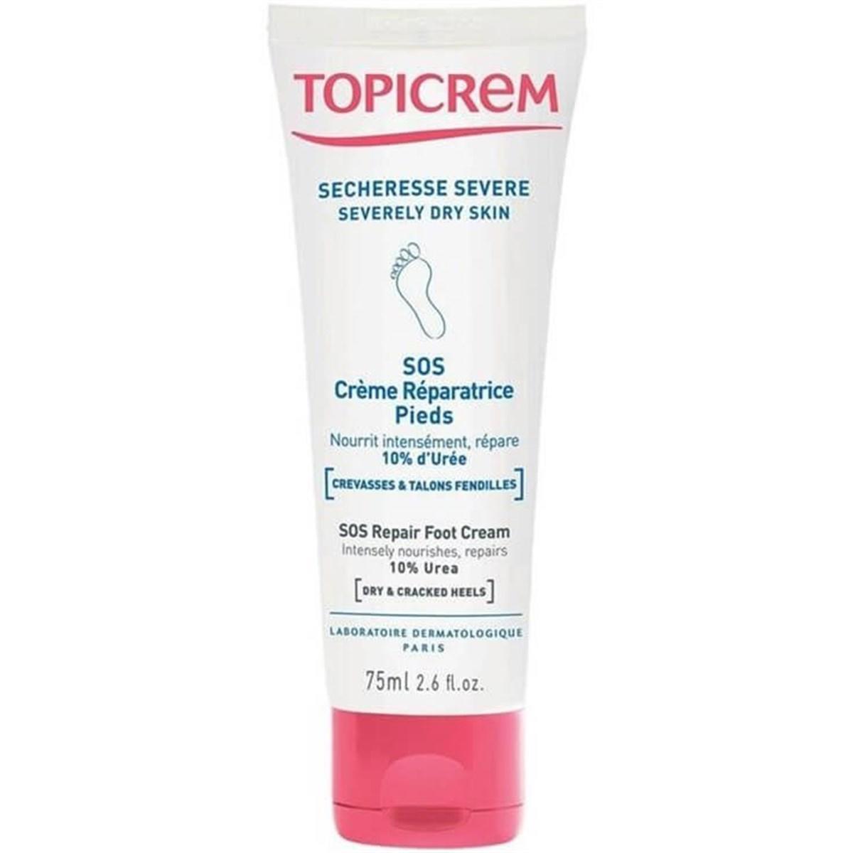 Topicrem SOS Repair Foot Cream 75 ml