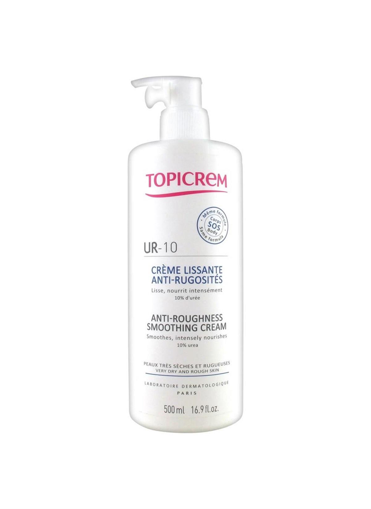 Topicrem UR-10 Anti-Roughness Smoothing Cream 500 ml