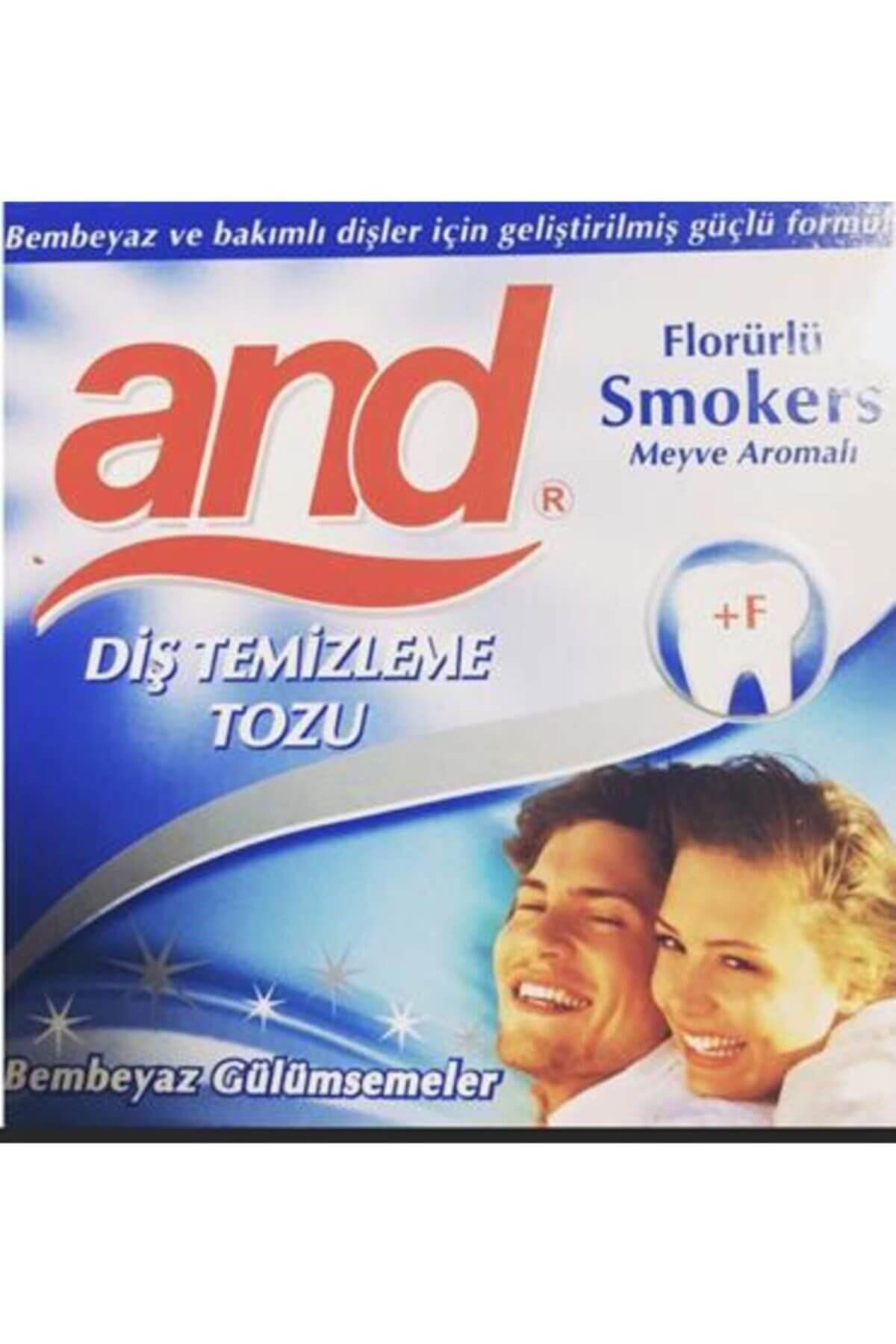 And Diş Parlatma Tozu Smokers 40 gr