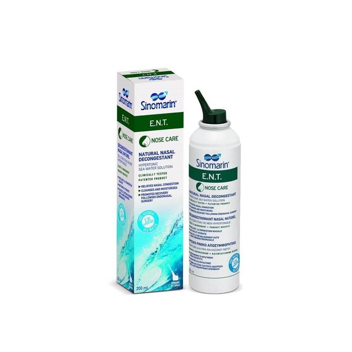 Sinomarin E.N.T. Deniz Suyu Burun Spreyi 200 ml