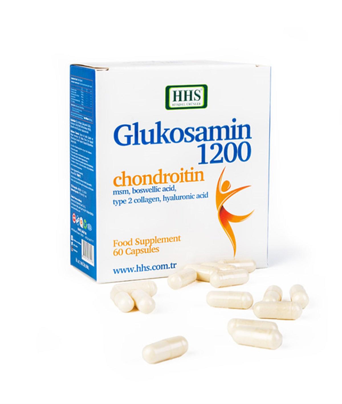 HHS Glucosamine Chondroitin MSM 1200 mg 60 Kapsül