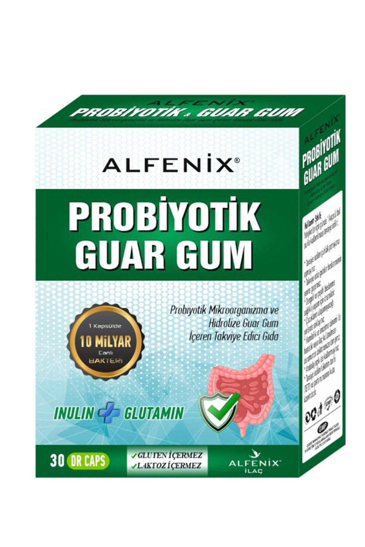 Alfenix Probiyotik Guar Gum 30 Kapsül