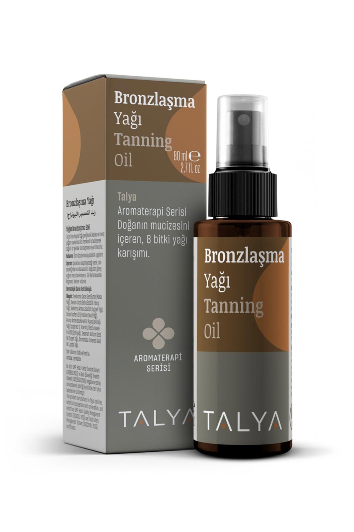 Talya Bitkisel Bronzlaşma Yağı 80 ml - Elit Serisi