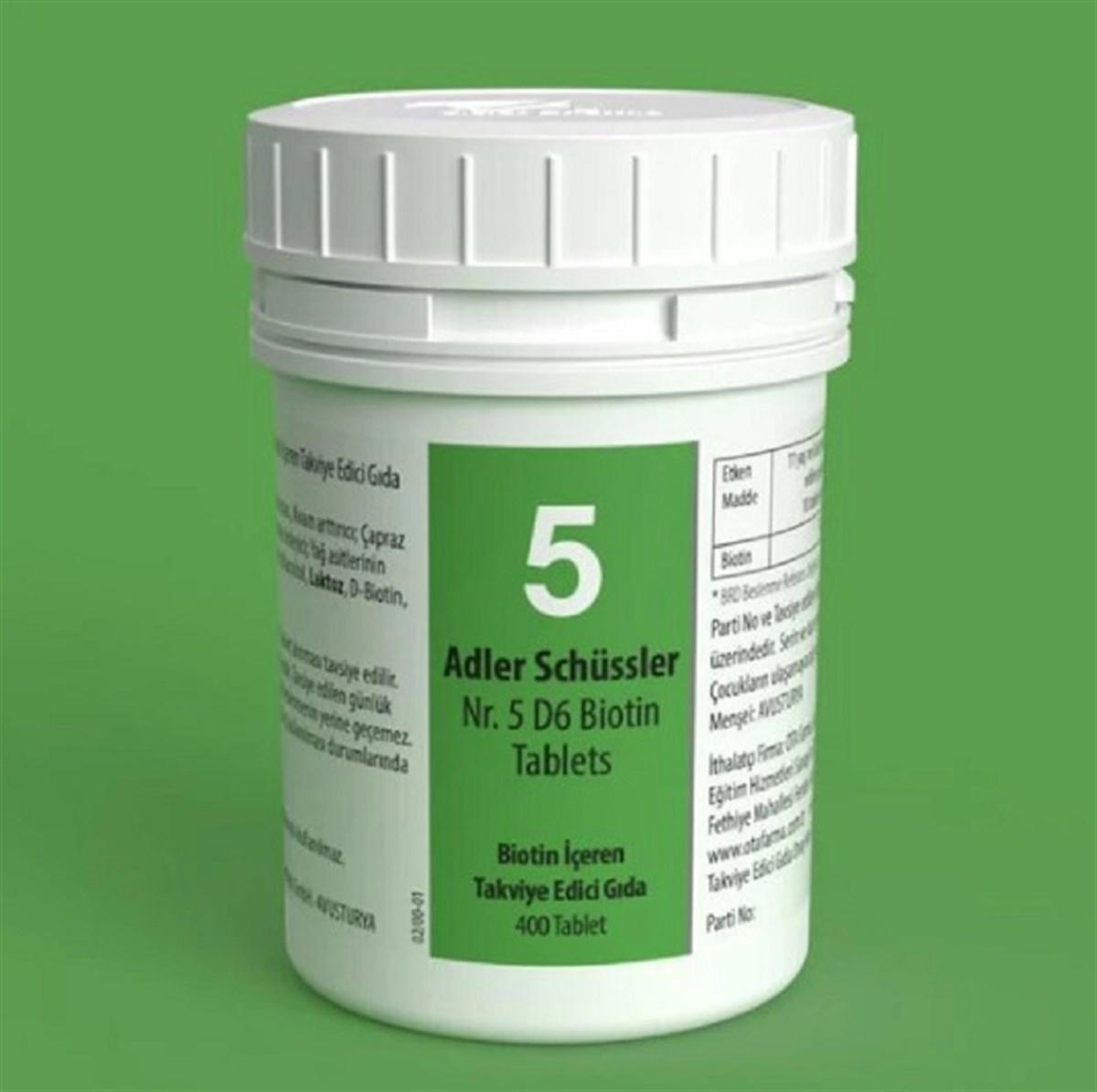 Adler Schüssler No: 5 Tablets