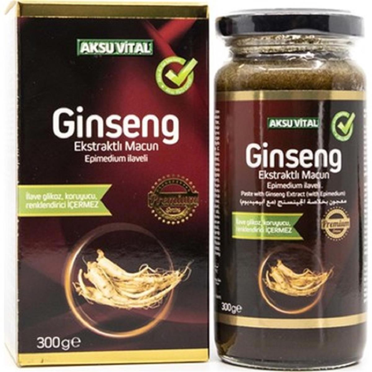 Aksu Vital Ginseng Ekstraktlı Macun 300 gr