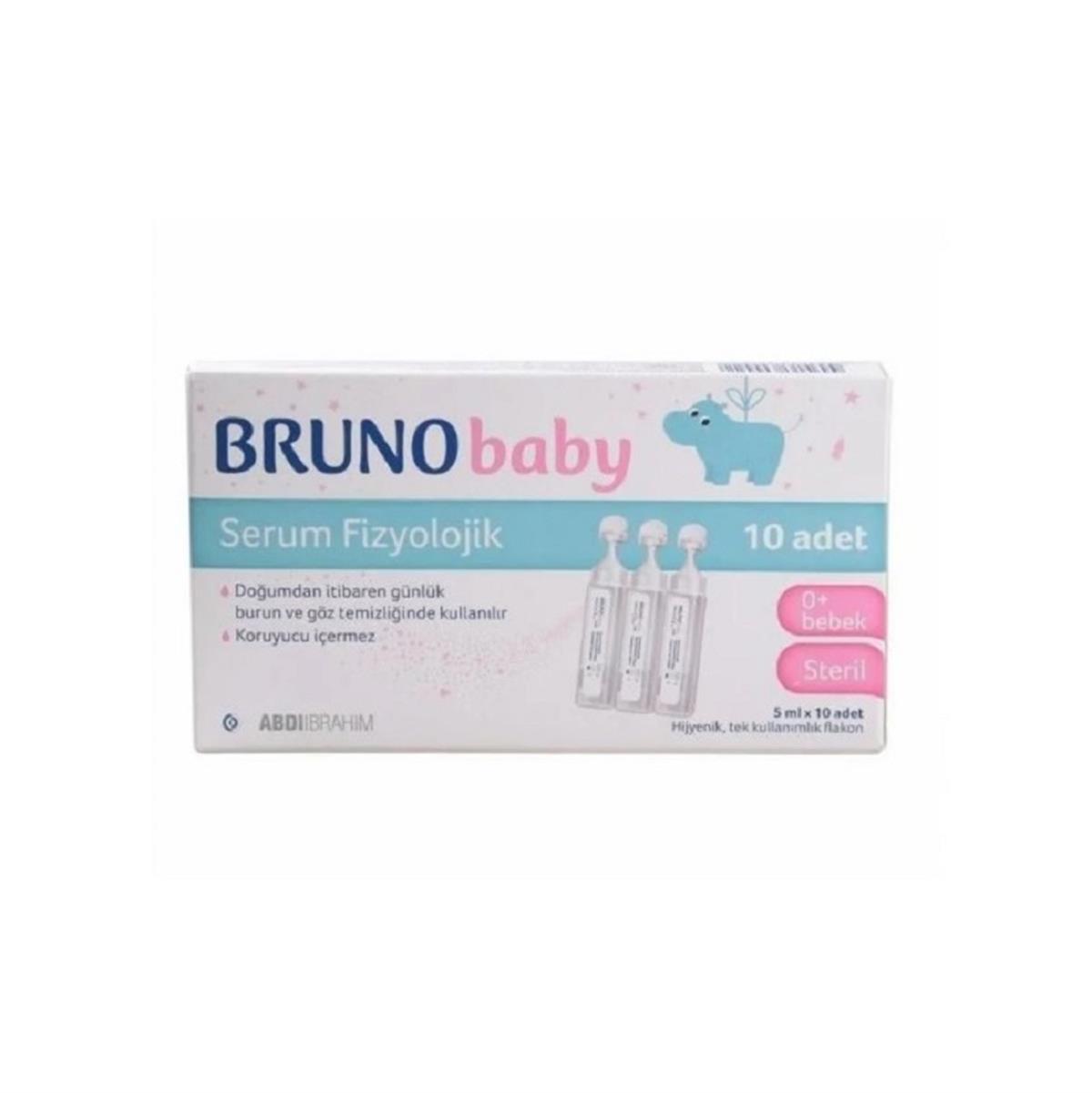 Bruno Baby Serum Fizyolojik 5 ml x 10 Flakon