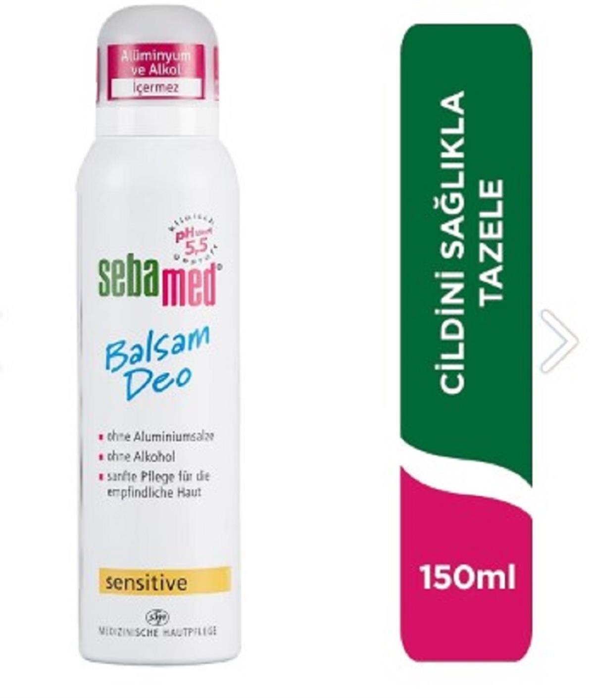 Sebamed Hassas Ciltler İçin Balsam Sprey Deodorant Hassas 150 ml