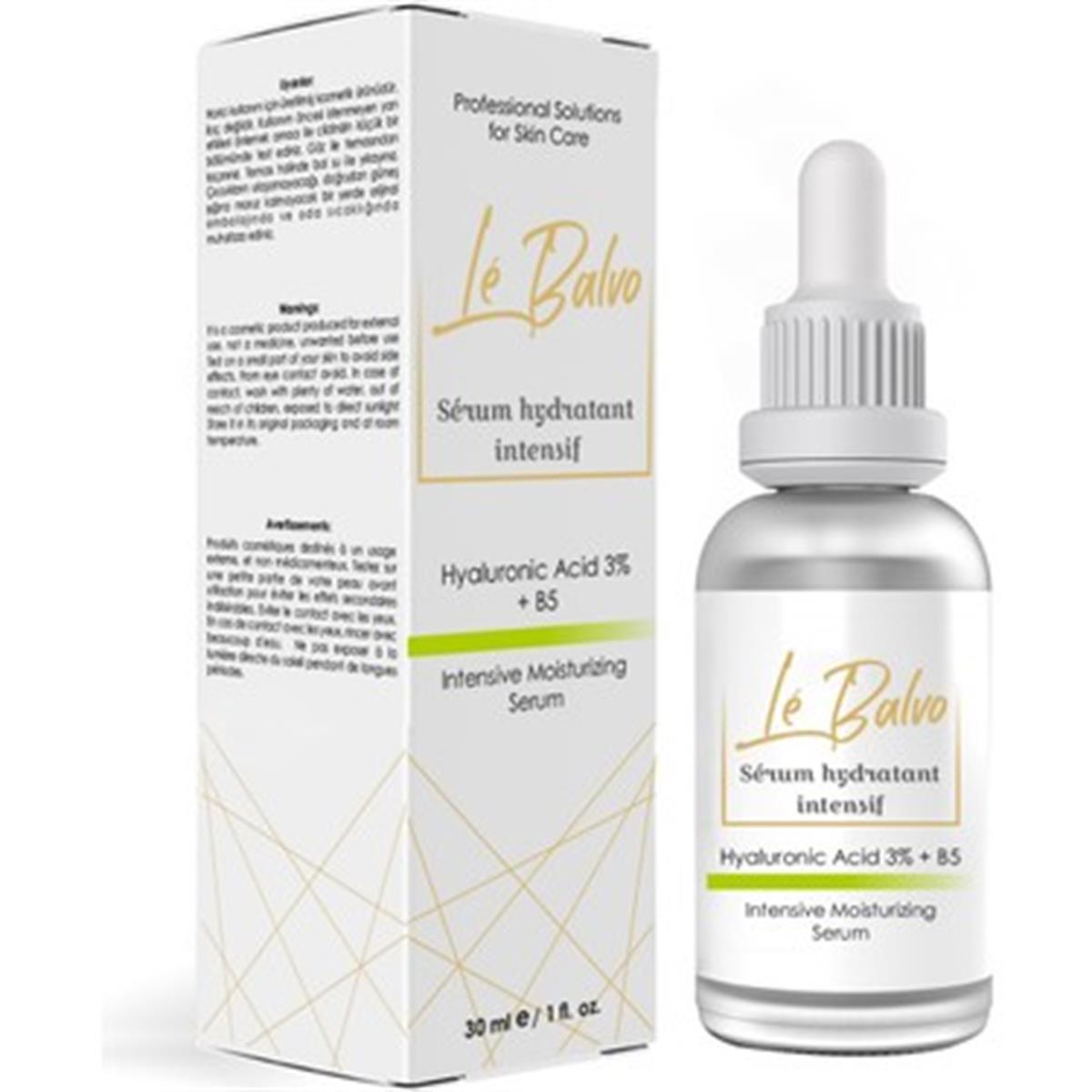 Tüm Cilt Tipleri İçin Yoğun Nemlendirici Bakım Serumu 30 ml (Hyaluronic Acid %2 + B5)