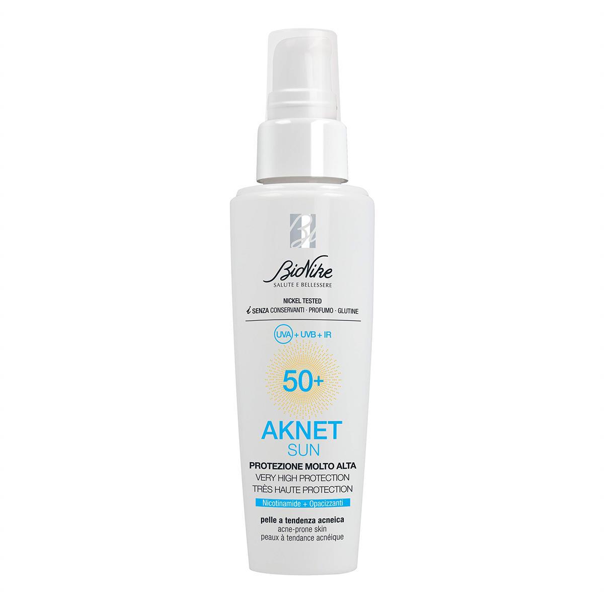 Bionike Aknet Sun SPF50+ 50 ml