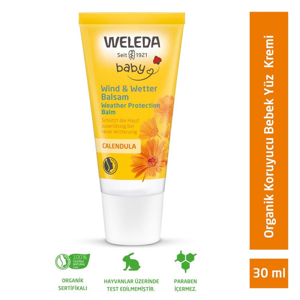 Weleda Baby Calendula Koruyucu Yüz Kremi 30 ml