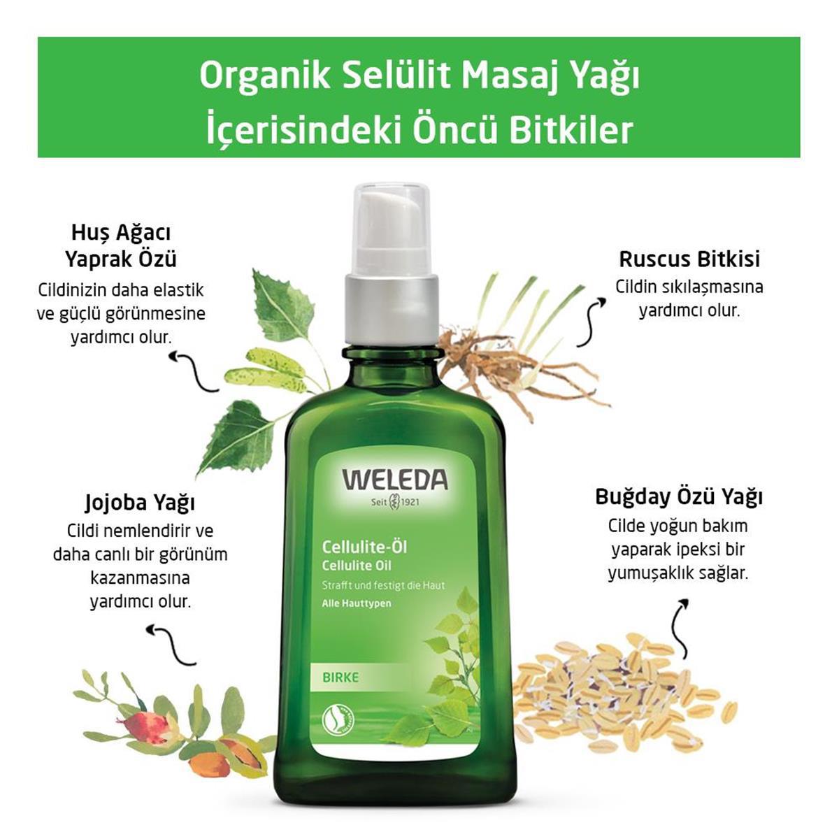 Weleda Birke Selülit Yağı 100 ml