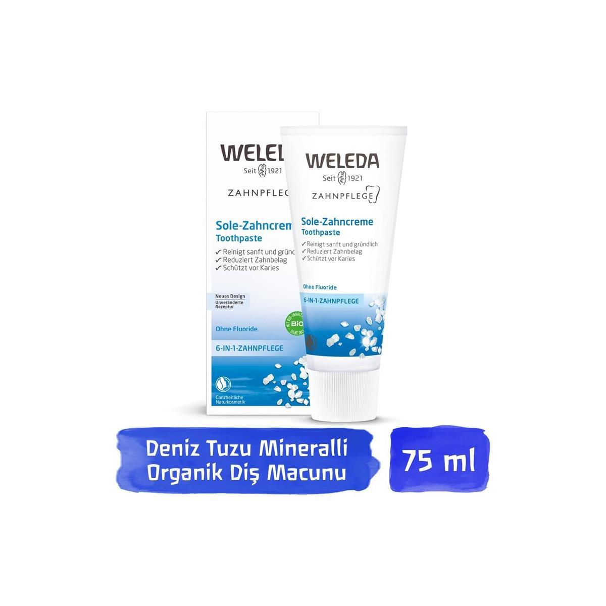 Weleda Deniz Tuzu Mineralli Diş Macunu 75 ml