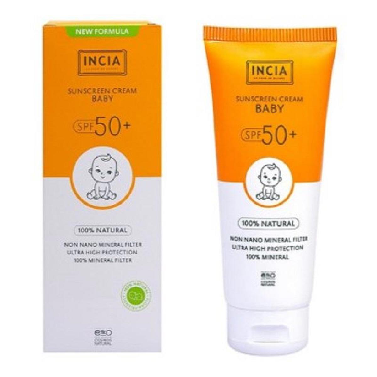 Incia Baby %100 Doğal Güneş Kremi SPF50 50 ml