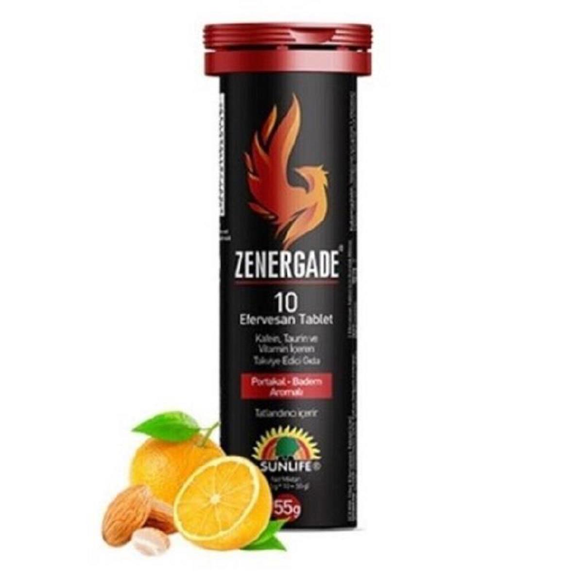 Sunlife Zenergade Efervesan 10 Tablet