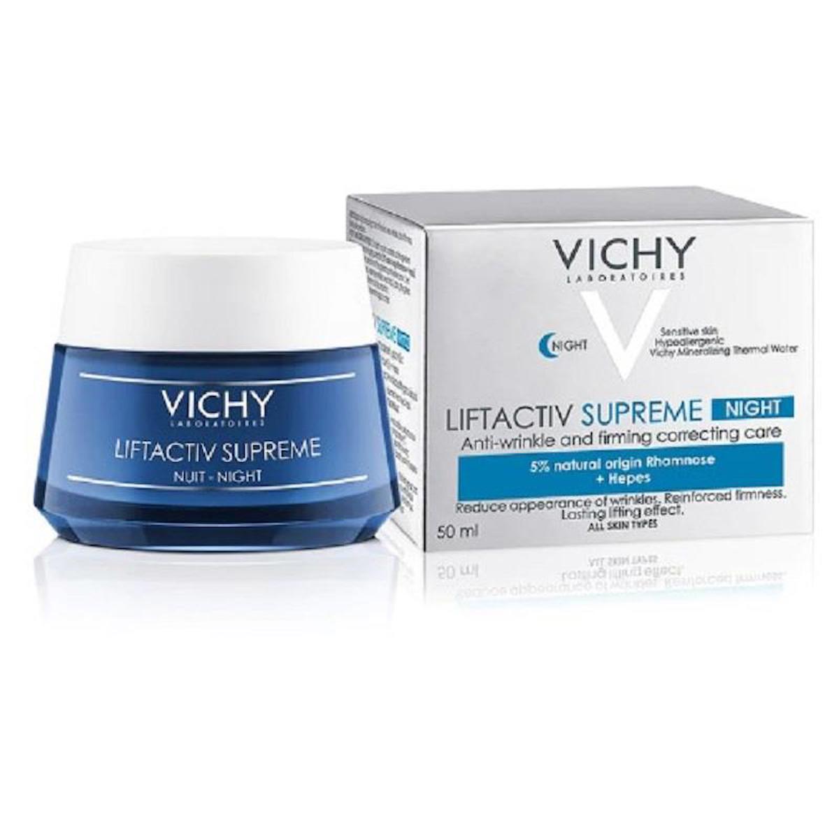 Vichy Liftactiv Supreme Gece Bakım Kremi 50 ml