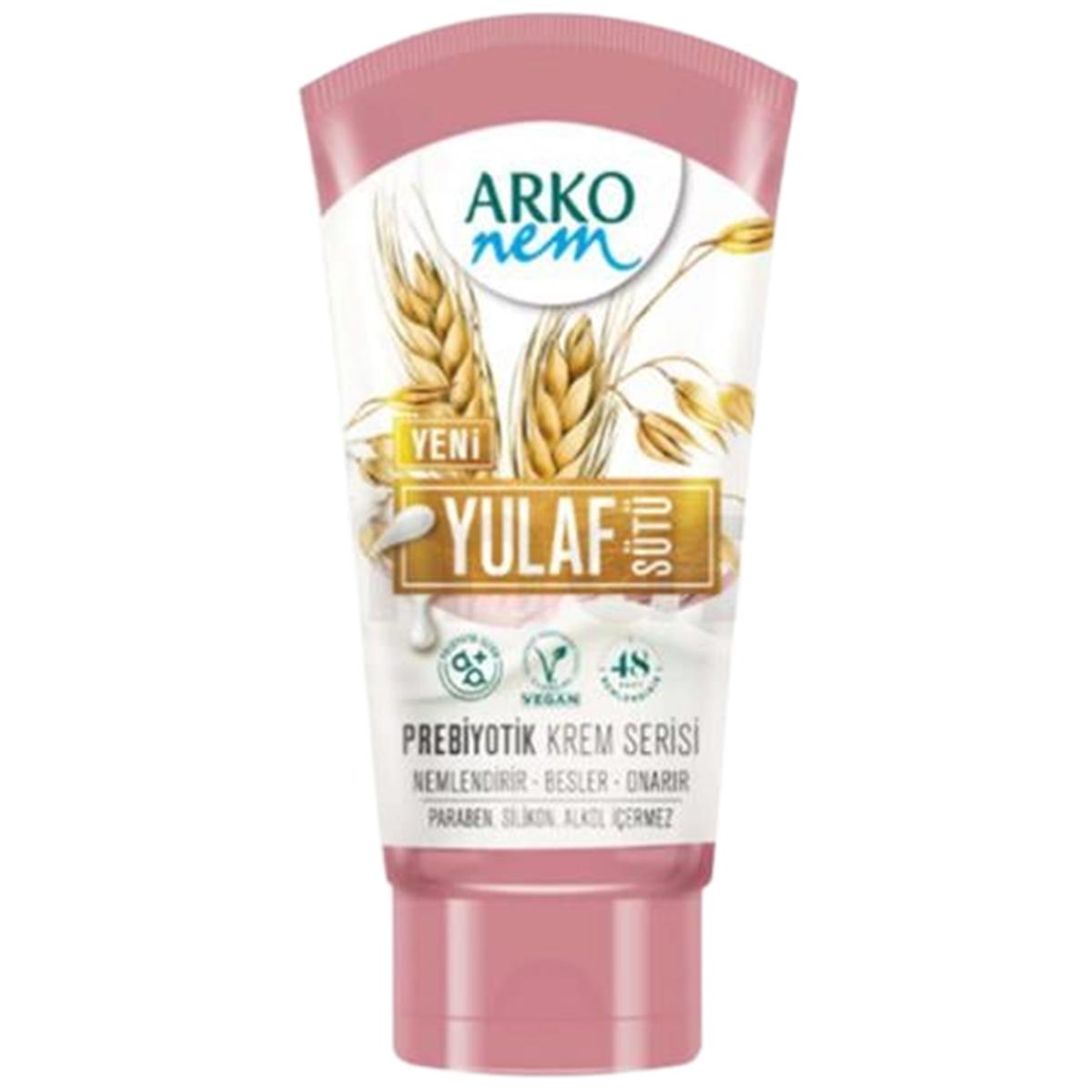 Arko Nem Prebiyotik Krem Serisi Yulaf Sütü 60 ml