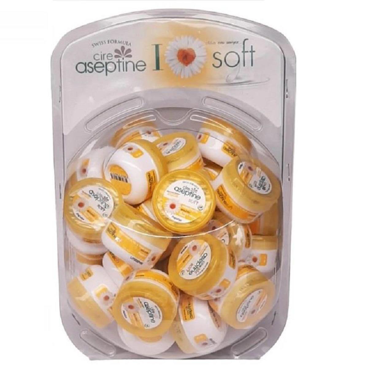 Cire Aseptine Soft Krem Papatya 30 ml - 50'li Stand